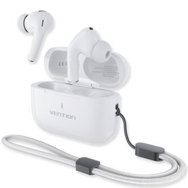 Vention Echo Lite E11 Plus Auriculares Bluetooth con Estuche de Carga Autonomía 30h Blancos